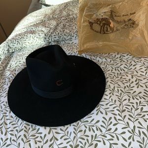 Brand New Charlie 1 Horse Highway Black Felt
Western Hat size S